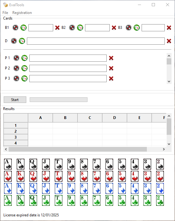 Главное окно программы
